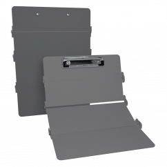 4-Fold ISO Clipboard - Silver